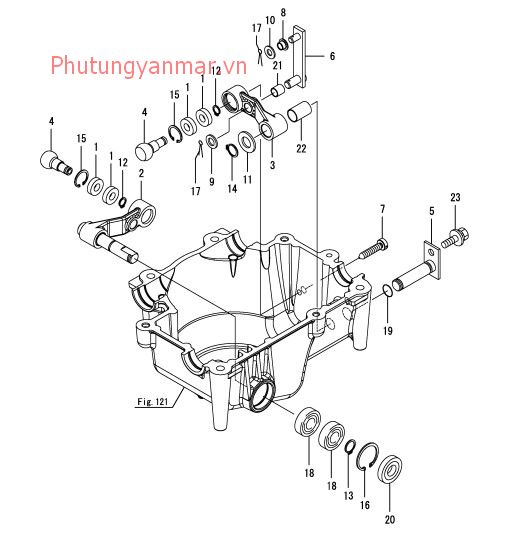 Vỏ hệ thống lái 3